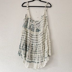 Blue Life Tops - Blue Life Oversized Tue Dye Tank Top Blue Life Tops - Blue Life Oversized Tue Dye Tank Top